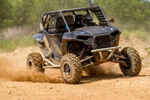 The growing W.E. Rock Pro UTV division used a unique combination of Crandon's race courses to put on a great display for the fans. This Polaris RZR 1000 driven by Brian Strane of Kenosha, Wisconsin, beat Blake Knabe who came all the way from Gainesville, Texas. (Chris Hord image)