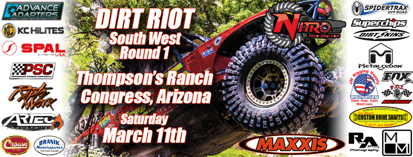 Dirt Riot South West Round 1 March 11th